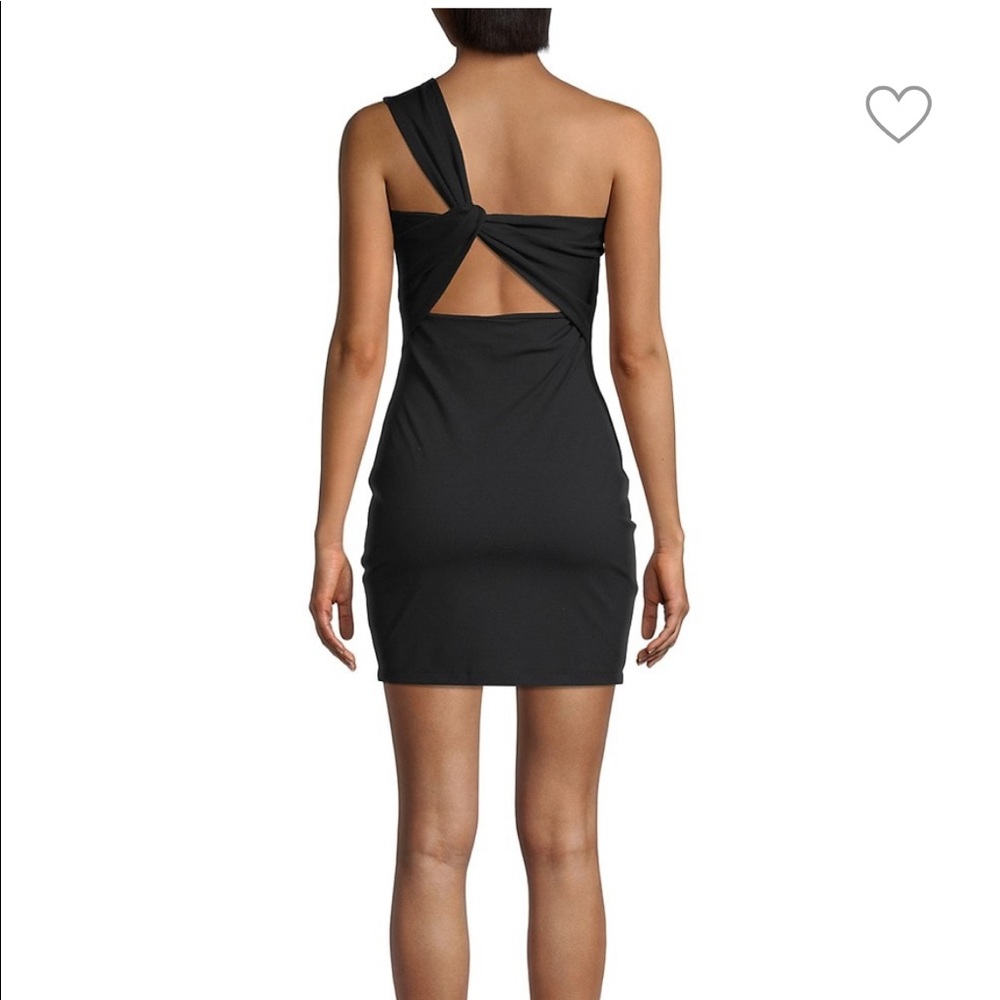 Susana Monaco One-Shoulder Twist-Back Dress - S